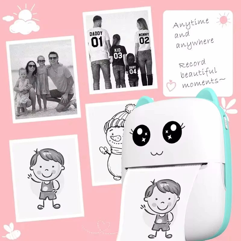 Mini Impresora Térmica Portátil