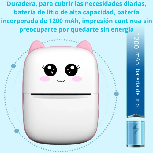 Mini Impresora Térmica Portátil