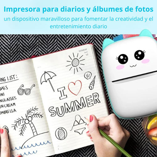 Mini Impresora Térmica Portátil